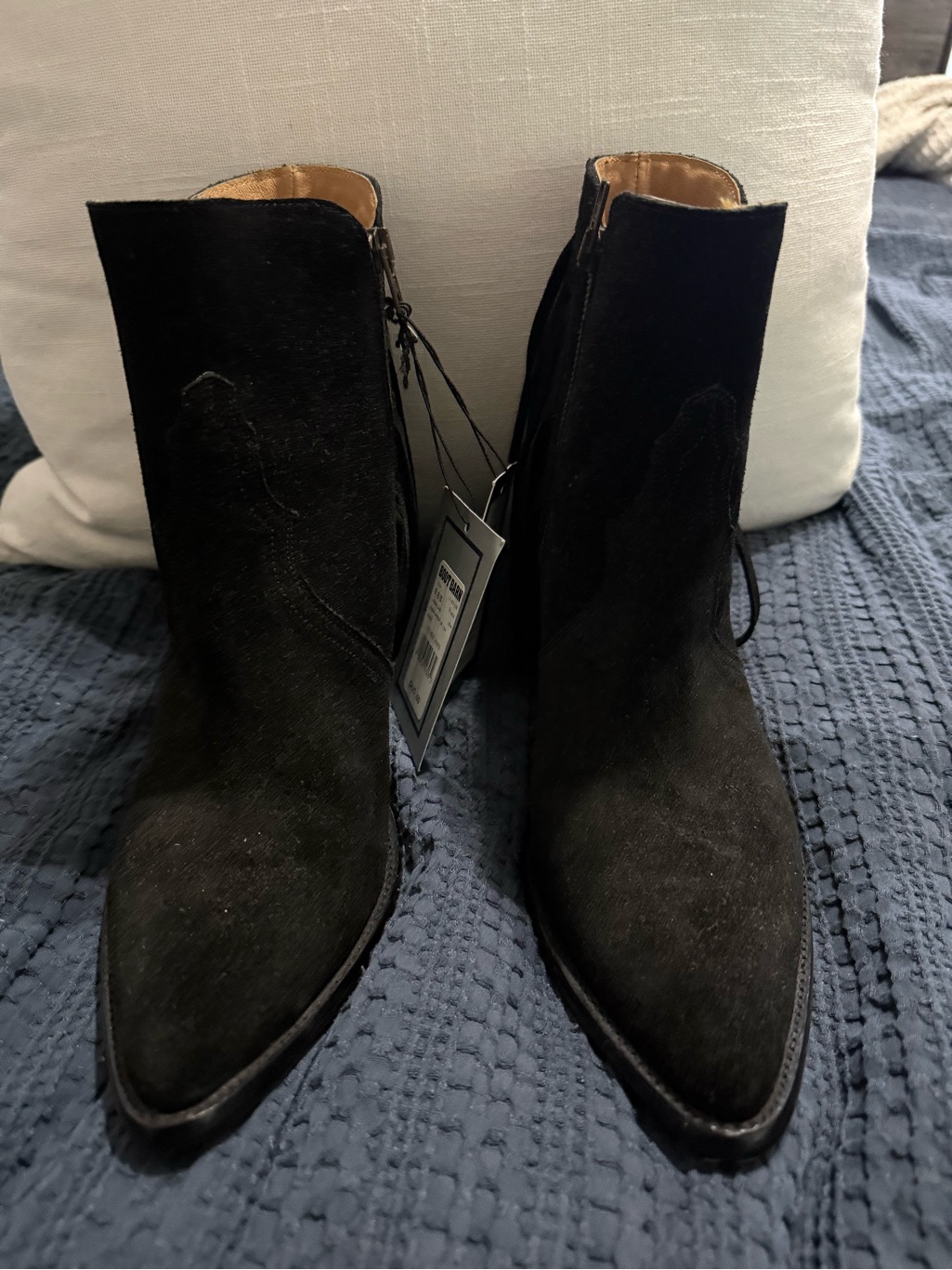 Black Suede Women’s Ankle Boots